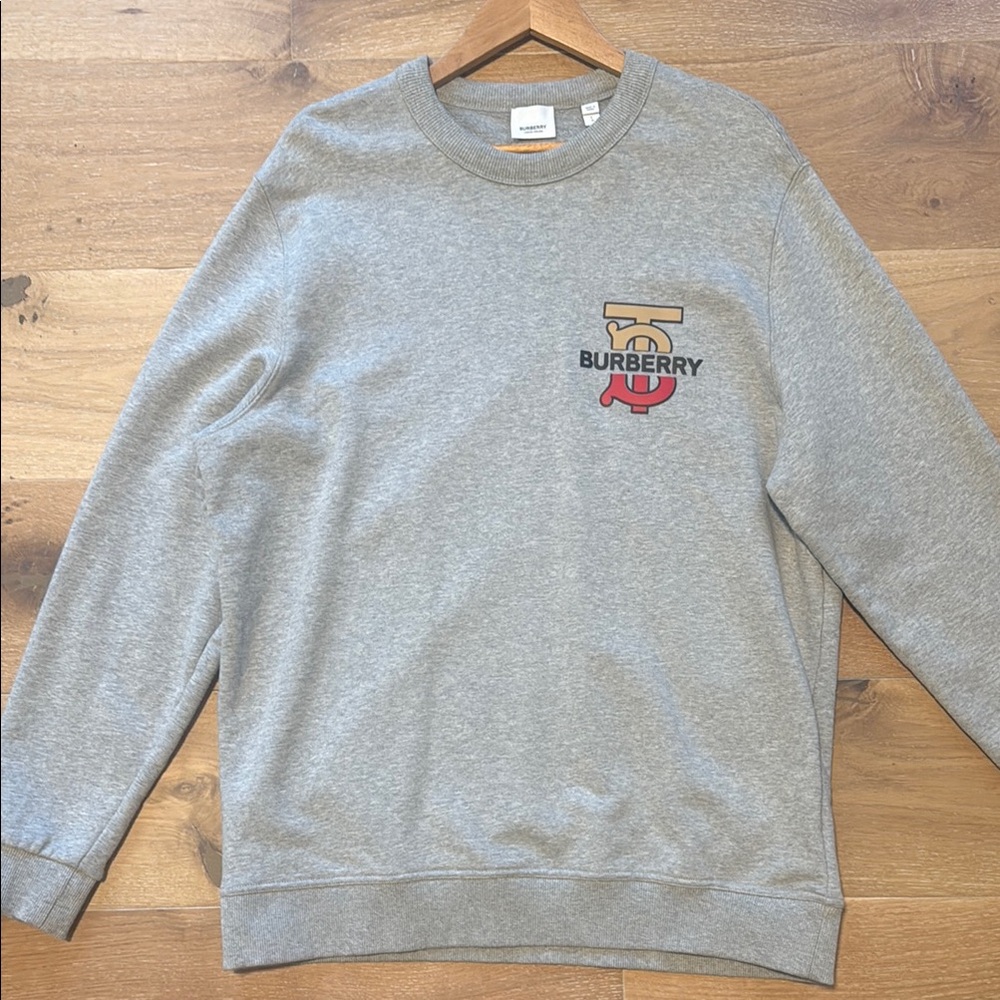 Burberry Gray Men's Sweater